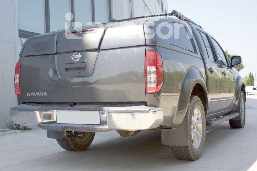 ТСУ на NISSAN Navara D40 2005-2010 2010-2016/NISSAN NP 300 D23 2016- (с пластиковым бампером) Aragon